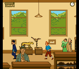 Adventures of Tintin, The - Prisoners of the Sun (Europe) (En,Fr,De,Es) In game screenshot
